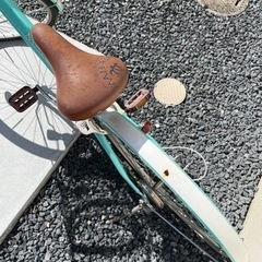 決まりました　子供用自転車　マハロ　24インチ　ミントグリーン　6段変速の画像