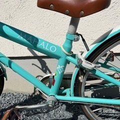 決まりました　子供用自転車　マハロ　24インチ　ミントグリーン　6段変速の画像