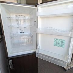 【処分希望0円】250L木目調ダークブラウンMITSUBISHIの画像