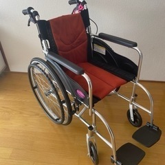 カドクラ　自走用車椅子　G201-ORの画像