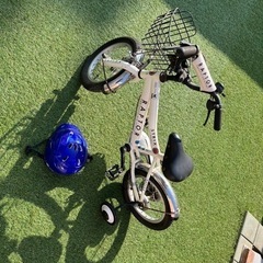 補助輪付き　自転車