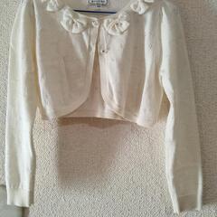 (値下げしました)女児 120 ワンピとカーデの画像