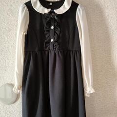 (値下げしました)女児 120 ワンピとカーデの画像