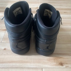 「お取引き者決定」NIKE/AIR JORDAN1 MID/【28.0/Black】の画像