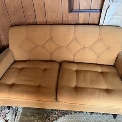 早い者勝ち！レトロ家具 ソファ 3人掛けソファ