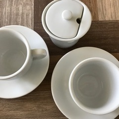 コーヒーカップ　ソーサー　シュガーポットの画像
