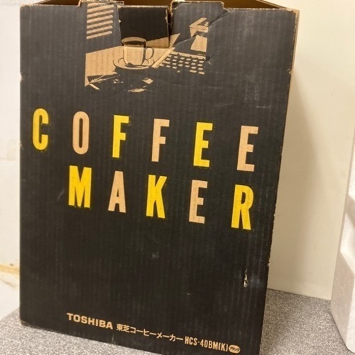 東芝コーヒーメーカー HCS-40BM