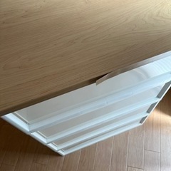 ウッドトップチェスト（ワイド４段）２個セット　アイリスオーヤマの画像