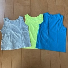 ランニング　110センチ　3セットの画像