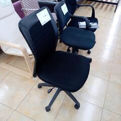 ★ジモティ割あり★  オフィスチェア ブラック H96×D53×W45 クリーニング済み OJ3831の画像