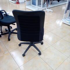 ★ジモティ割あり★  オフィスチェア ブラック H96×D53×W45 クリーニング済み OJ3831の画像