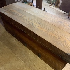 長持箪笥　家具 収納　木箱の画像