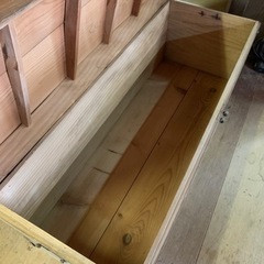 長持箪笥　家具 収納　木箱の画像