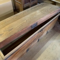 長持箪笥　家具 収納　木箱の画像