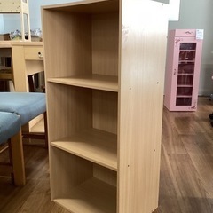 カラーボックス(クリーム)【町田市再生家具】0315の画像