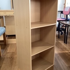 カラーボックス(クリーム)【町田市再生家具】0315の画像