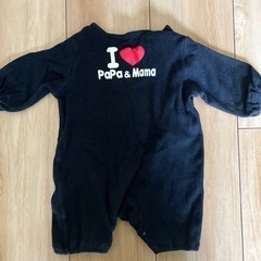 I♡MAMA ロンパースの画像