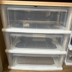 家具 収納家具 タンス、衣類収納二つ