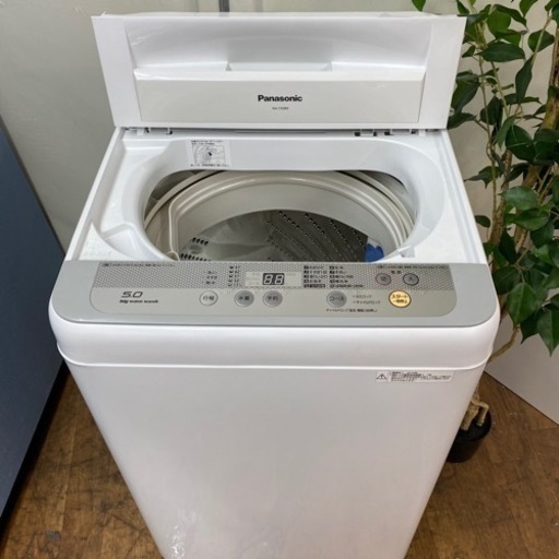 I346 ? Panasonic 洗濯機 （5.0㎏）⭐ 動作確認済 ⭐ クリーニング済