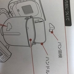 sirocaホームベーカリー無料でお譲りしますの画像
