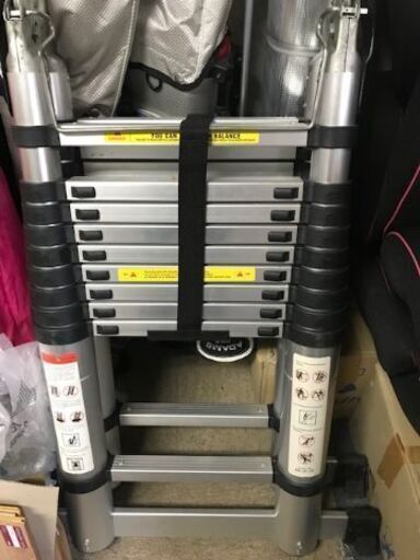 伸縮脚立はしご両用脚立