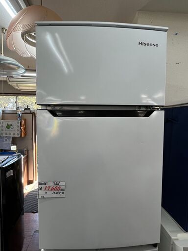リサイクルショップどりーむ天保山店　No12114　冷蔵庫　ハイセンス　2021年製　93L　美品　新生活の必需品　配達設置可能