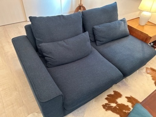 3人掛けソファ　オットマン付き　値下げ交渉受けます。