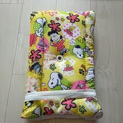 防災頭巾 スヌーピー 黄色