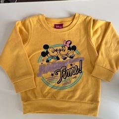 【再値下げ！】ミッキー&ミニー　レトロ調アメカジ風ネオンスタイル•子供９５の画像