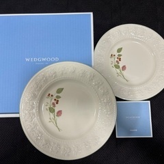 【新品未使用】WEDGWOOD 平皿 2枚