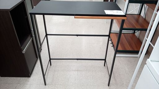 ★ジモティ割あり★  キッチンカウンター ダークブラウン H88.3×D37×W79 クリーニング済み TJ4775
