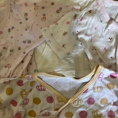 女の子baby肌着の画像