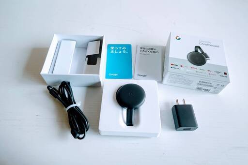 Google Chromecast クロームキャスト 正規品 第三世代 【GA00439-JP】 チャコール リサイクル品
