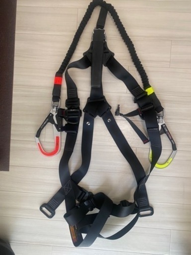 新規格フルハーネス型安全帯、ランヤード