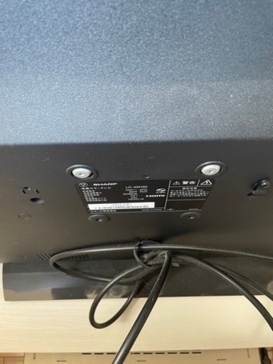 SHARP  TV AQUOS  40インチ　
