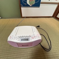 家電 オーディオ ラジカセの画像