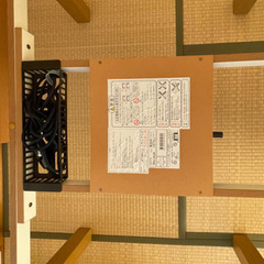 ニトリの天板リバーシブル☆こたつテーブルの画像