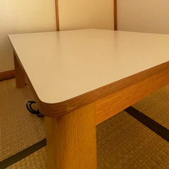 ニトリの天板リバーシブル☆こたつテーブルの画像