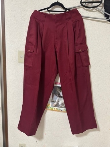 お値下げ中‼️メンズ 特攻服 えんじ色 赤色