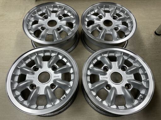 希少！エンケイ リミテッドコンペ-8！13インチ5.5Jオフセット+38