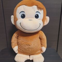 【新品タグ付き】おさるのジョージ スーパーラージぬいぐるみ ぽっ...