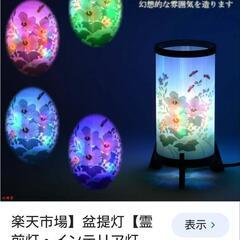 (お話中)LED提灯の画像