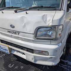 【めっちゃボコボコ】走行38,000㎞☆４WD☆デフロック☆車検7年6月☆５MT☆エアコン＆パワステ☆ハイゼット トラック☆軽トラ☆の画像