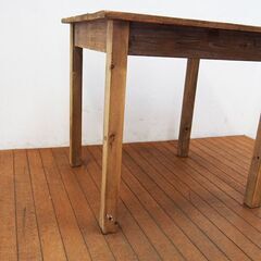 a･depeche アデペシュ 無垢材 ダイニングテーブル 2人用 幅70×奥行75×高さ70cm (LA36)の画像