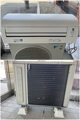 美品 ダイキン ルームエアコン AN28TCS-W 2.8kW 約10畳 室外機 AR28TCS 2016年製 冷房 暖房