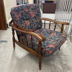 【愛品館 江戸川店 チェア】karimoku（カリモク）1Pリビングチェア ID：150-050776-007