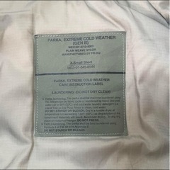 【美品】ECWCS LEVEL7 実物　X-Small Short 超希少サイズの画像