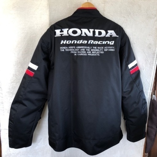 HONDA ライダースジャケット 3XL ホンダ メッシュジャケット 黒 バイクジャケット オールシーズン HRC RACING レーシング 美品 ラスト1点