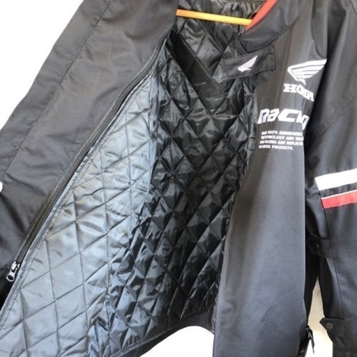 HONDA ライダースジャケット 3XL ホンダ メッシュジャケット 黒 バイクジャケット オールシーズン HRC RACING レーシング 美品 ラスト1点