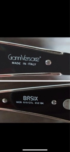 【Gianni Versace】BRSIX サングラス/イタリア製   ケース付
